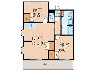 フェリス・ヴィージェの物件間取画像